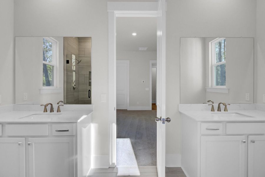 Furnished interior view inside a new home in , Johns Island (Image 33).