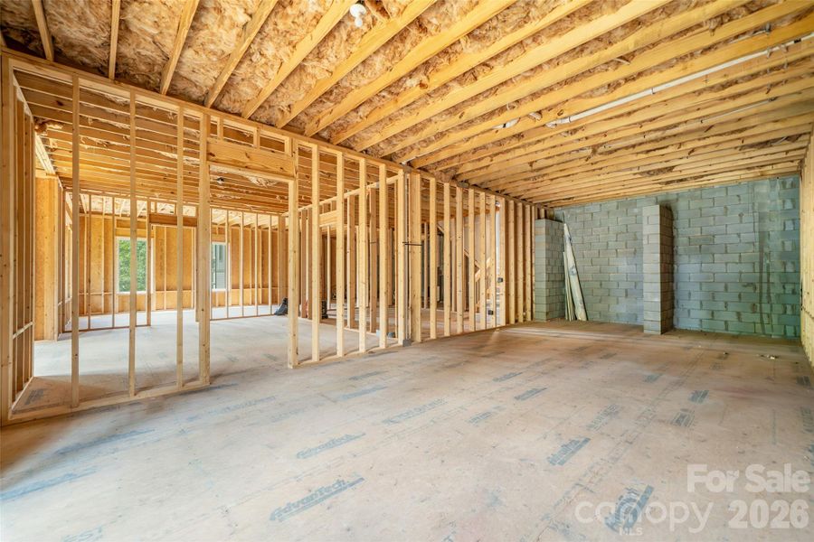 In-progress construction of a new home in , Arden, NC (Image 29).