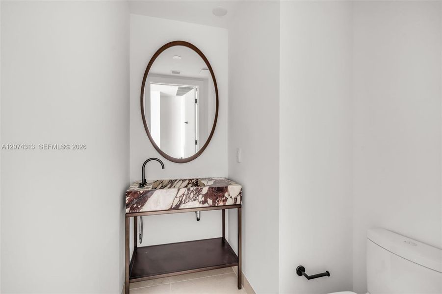 Furnished interior view inside a new home in , Miami (Image 8).