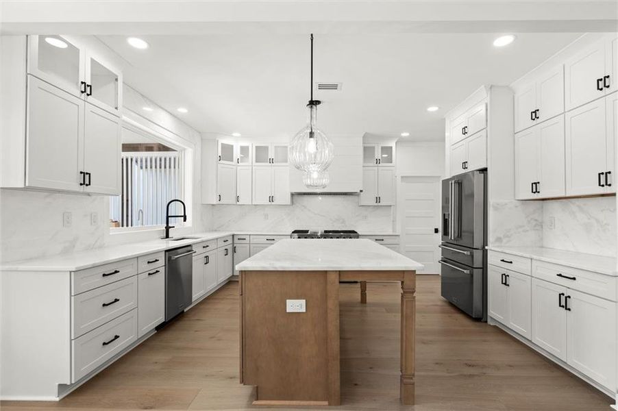 Furnished interior view inside a new home in , Canton (Image 39).