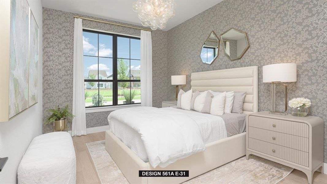 Furnished interior view inside a new home in , Frisco (Image 13).