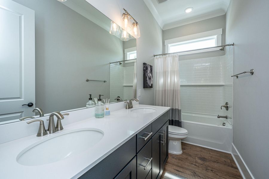 Furnished interior view inside a new home in Nexton, Summerville (Image 28).