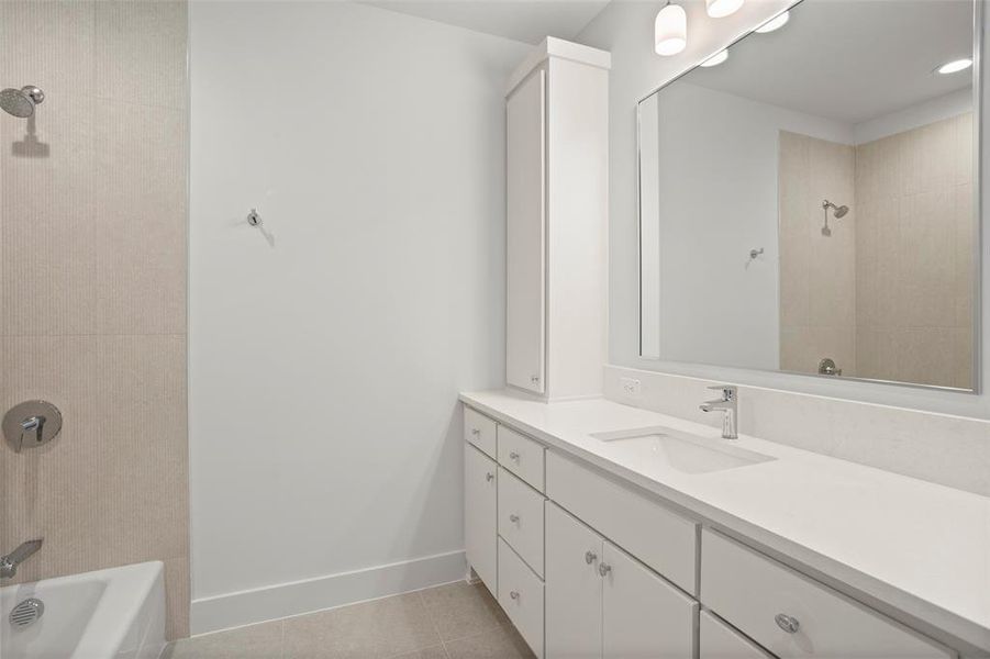 Furnished interior view inside a new home in , Dallas (Image 11). Furnished interior view inside a new home in , Dallas (Image 11).