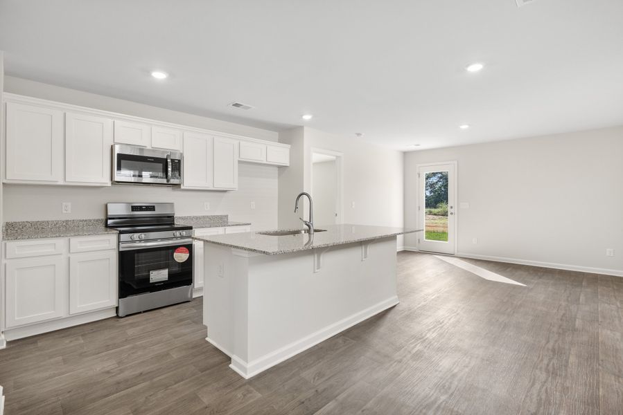 Furnished interior view inside a new home in Forts Ridge, Pelion (Image 3). Furnished interior view inside a new home in Forts Ridge, Pelion (Image 3).
