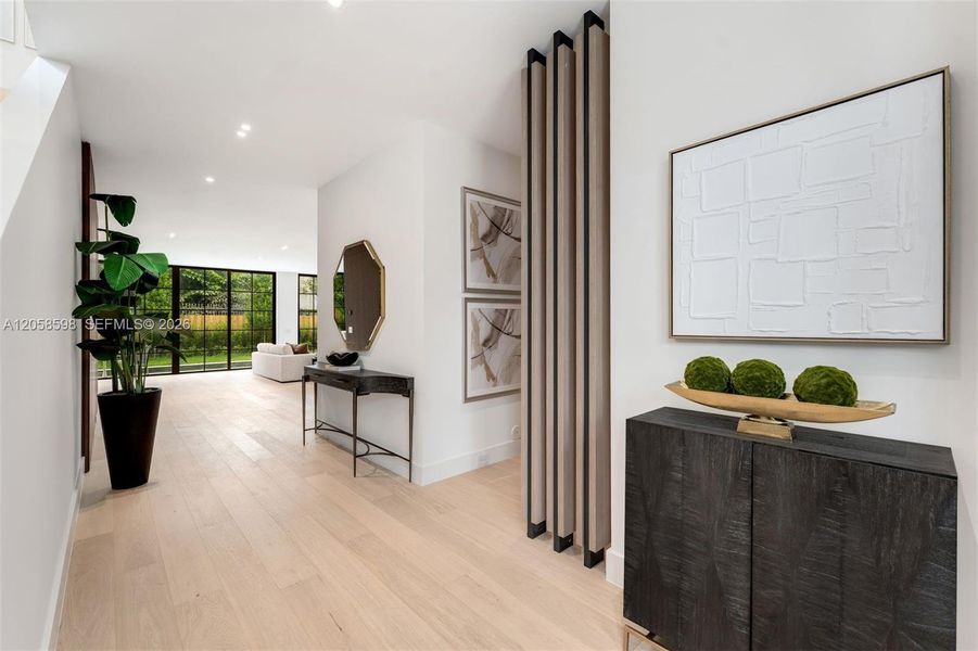 Furnished interior view inside a new home in , Miami (Image 4).