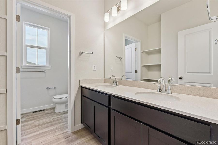Furnished interior view inside a new home in Floret Collection at Parkdale Commons, Lafayette (Image 10).