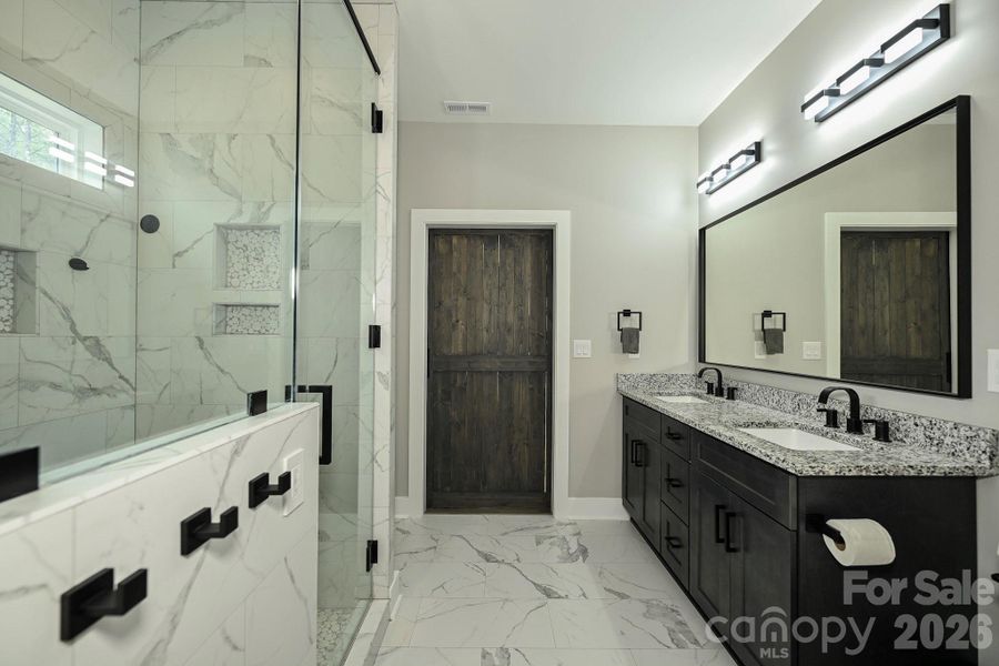 Furnished interior view inside a new home in , Marshville (Image 15).