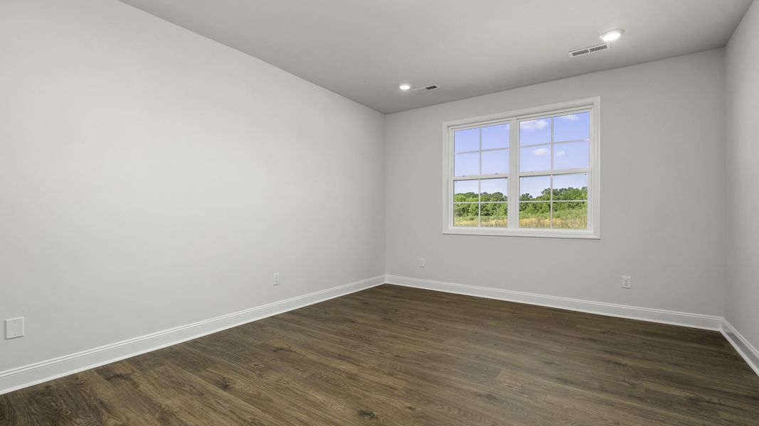 Spacious, unfurnished interior of a new home in The Villas at Kinsley, Jamestown (Image 18).