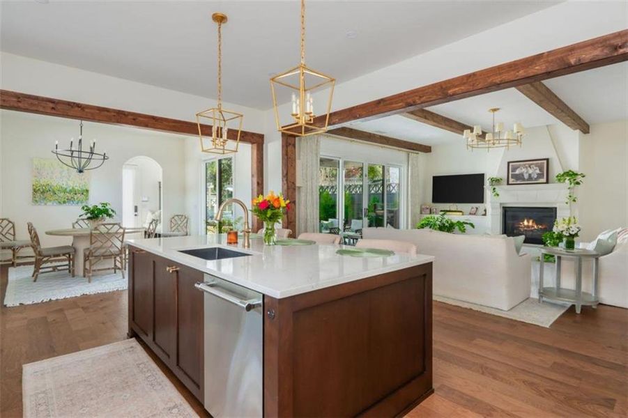 Furnished interior view inside a new home in Barrington Place, Roswell (Image 9). Furnished interior view inside a new home in Barrington Place, Roswell (Image 9).