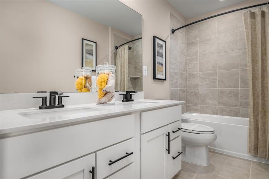 Representative furnished interior of a home built from the Saint Lawrence by Ryan Homes in Muirwood, Murfreesboro (Image 26).