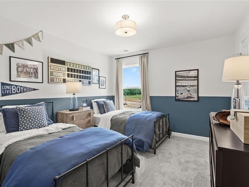 Furnished interior view inside a new home in Wehunt Meadows, Hoschton (Image 36).