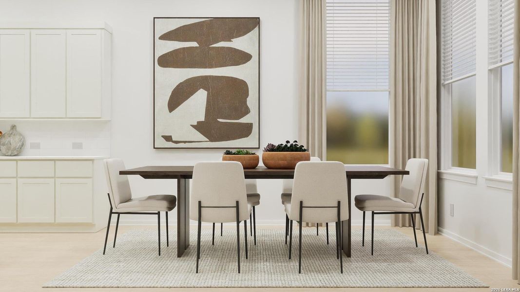 Furnished interior view inside a new home in Brookmill, San Antonio (Image 23).