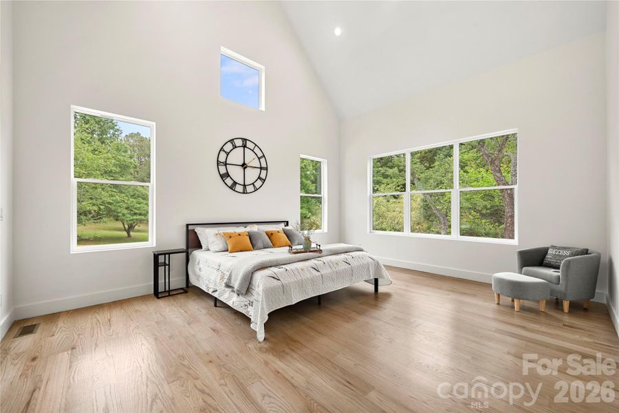 Furnished interior view inside a new home in , Monroe (Image 7).
