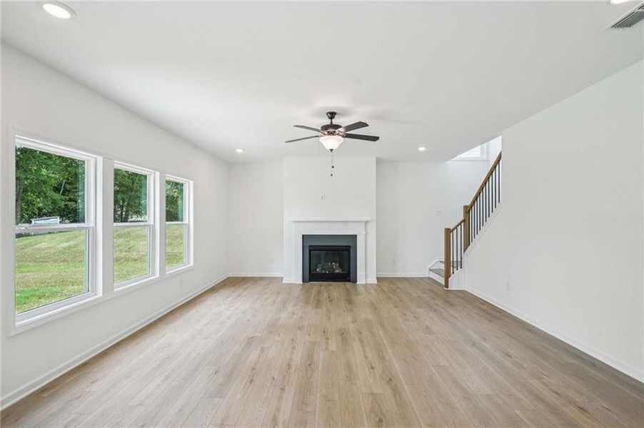Spacious, unfurnished interior of a new home in The Estates at Casteel, Bethlehem (Image 11).