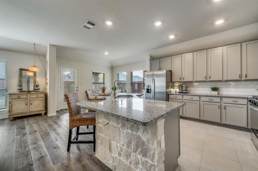 Furnished interior view inside a new home in , Aubrey (Image 12). Furnished interior view inside a new home in , Aubrey (Image 12).