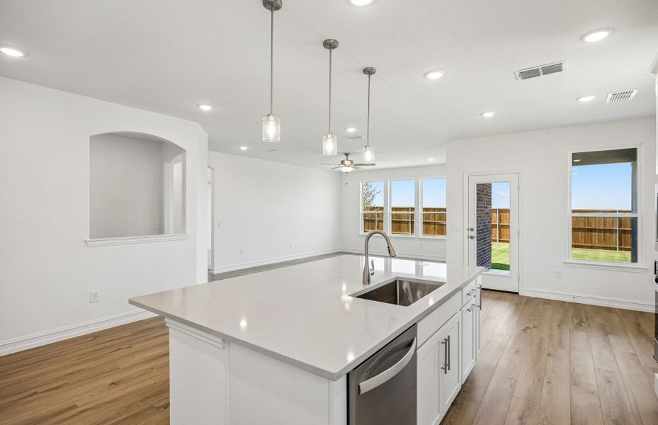 Furnished interior view inside a new home in Pinnacle at Legacy Hills, Celina (Image 8).
