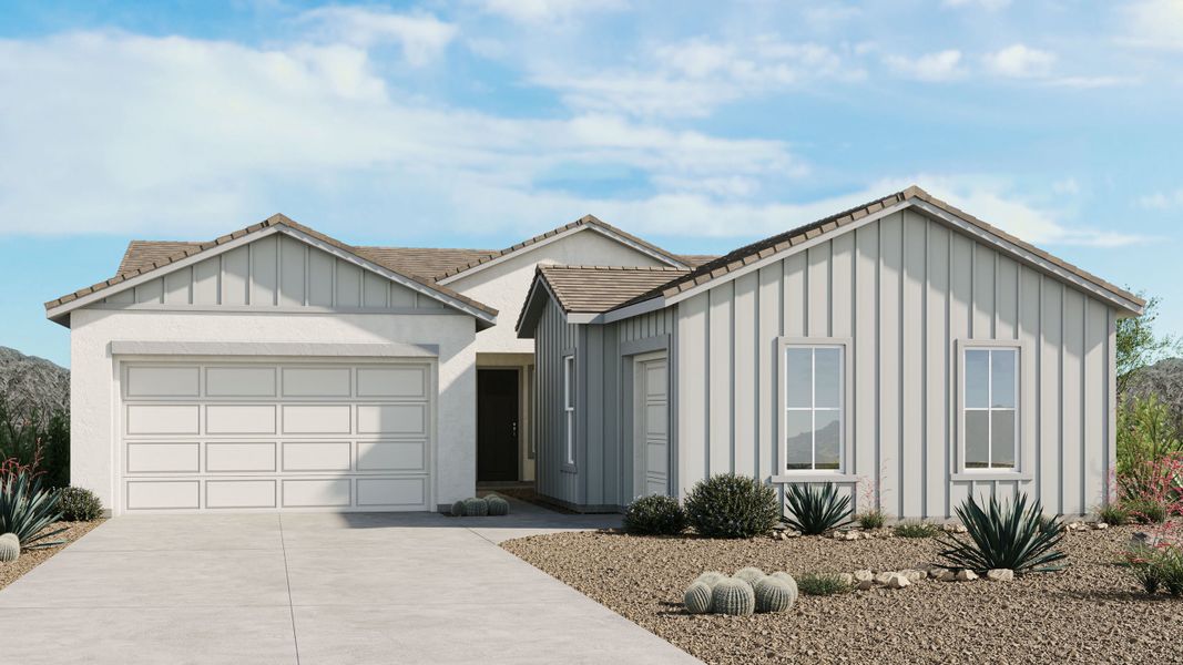 Representative exterior photo of a completed home built from the Camelback by Taylor Morrison in Ladera Trails, Peoria, AZ (Image 4).