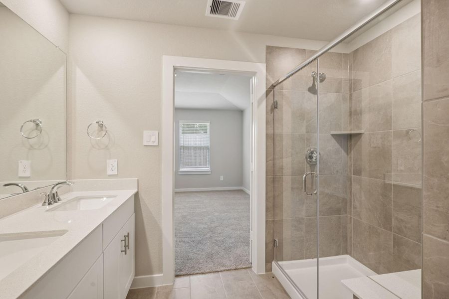 Photo is not of the actual home, but is an inspirational photo of builder’s model home and may depict options, furnishings, and/or decorator features that are not included