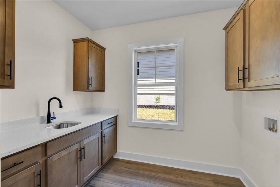 Furnished interior view inside a new home in Edwards Ridge, Central (Image 10).