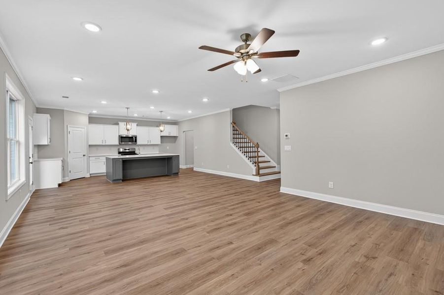 Spacious, unfurnished interior of a new home in , Sugar Hill (Image 22).