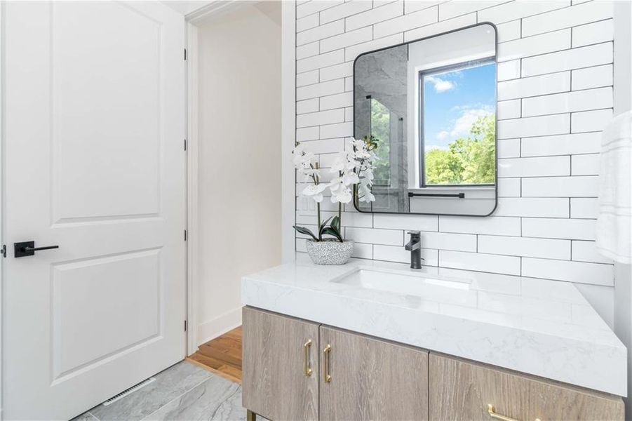 Furnished interior view inside a new home in , Decatur (Image 7).