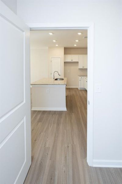 Furnished interior view inside a new home in Villages at Cedar Hill, Dallas (Image 6). Furnished interior view inside a new home in Villages at Cedar Hill, Dallas (Image 6).