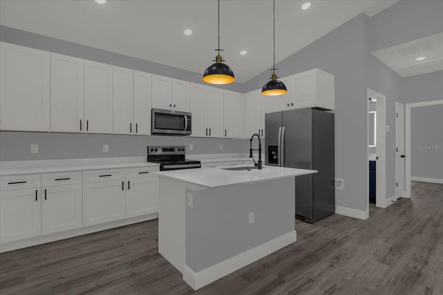Furnished interior view inside a new home in , Deland (Image 5).