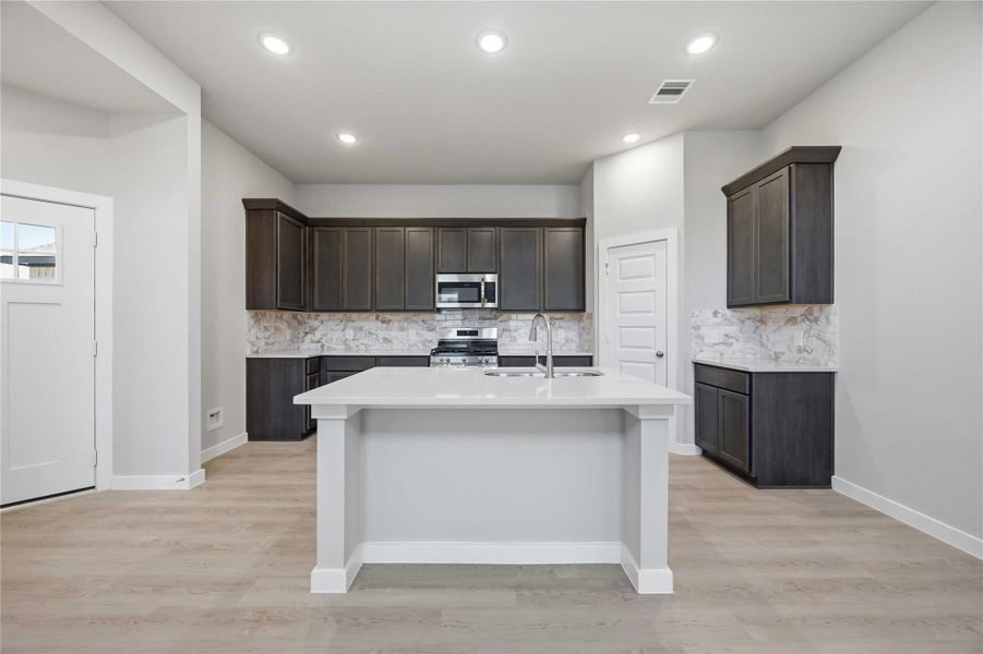 Furnished interior view inside a new home in Bluebonnet Village, Bellville (Image 4). Furnished interior view inside a new home in Bluebonnet Village, Bellville (Image 4).