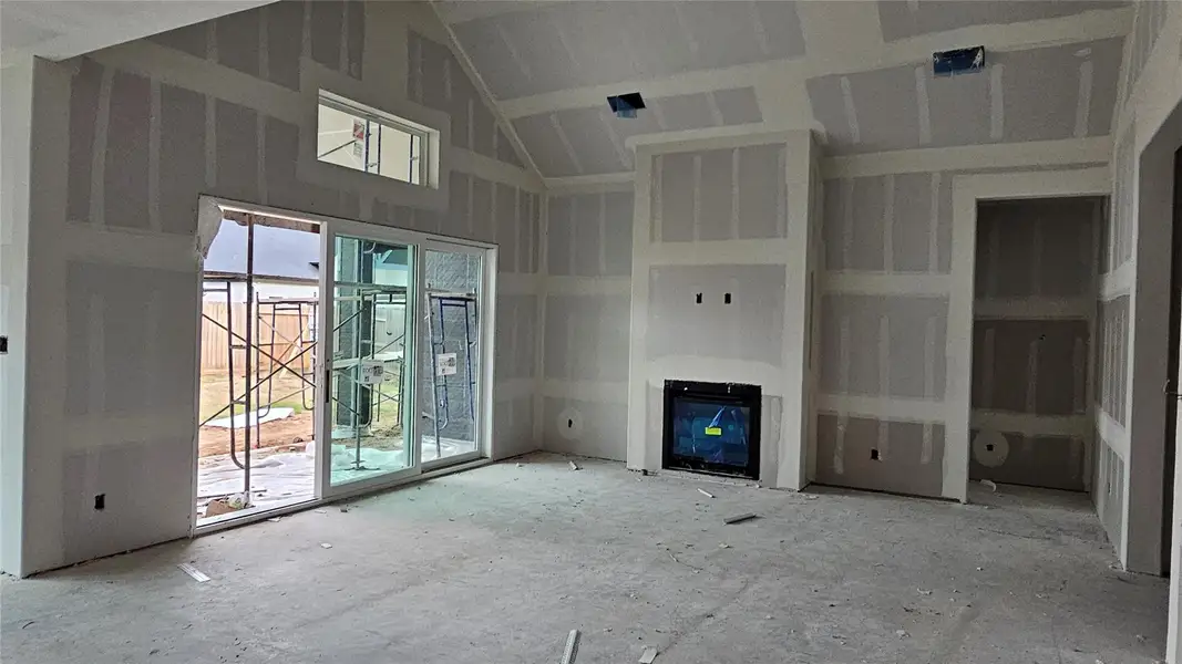 In-progress construction of a new home in , Missouri City, TX (Image 2).