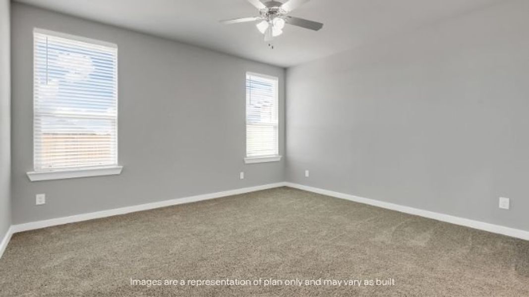 Spacious, unfurnished interior of a new home in Homestead at Parks Bell Ranch, Odessa (Image 15).