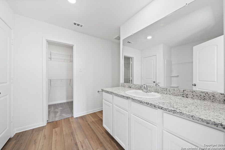 Furnished interior view inside a new home in Luckey Ranch, San Antonio (Image 5).