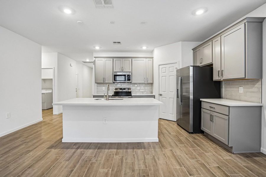 Kitchen featuring the Milan Collection