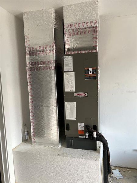 In-progress construction of a new home in , Ocklawaha, FL (Image 16).