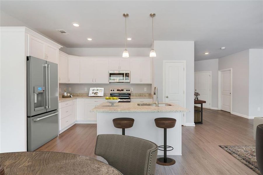 Furnished interior view inside a new home in , Royston (Image 15). Furnished interior view inside a new home in , Royston (Image 15).