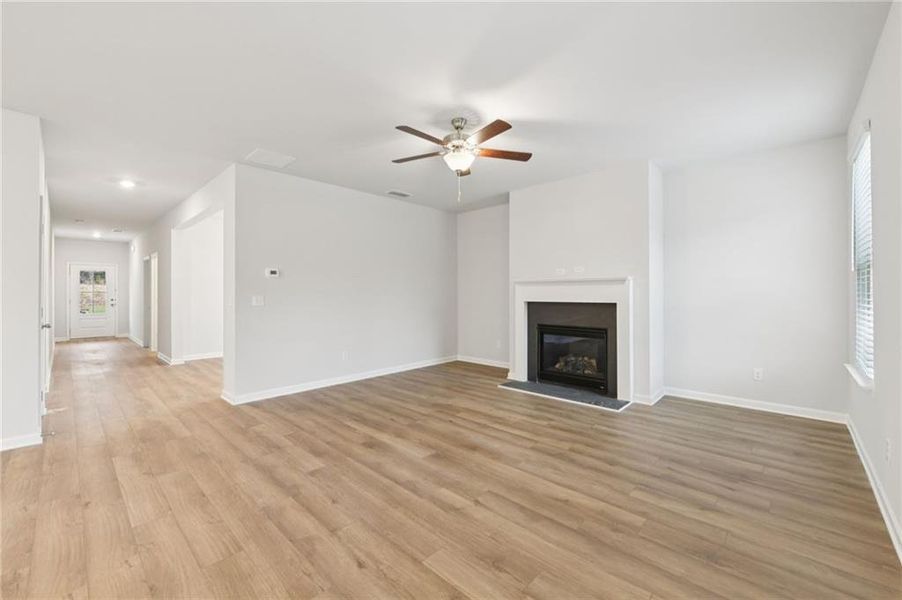 Spacious, unfurnished interior of a new home in Hamilton Lakes, Lawrenceville (Image 23). Spacious, unfurnished interior of a new home in Hamilton Lakes, Lawrenceville (Image 23).