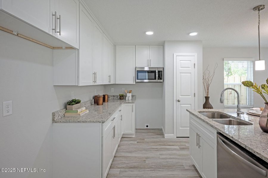 Furnished interior view inside a new home in , Jacksonville (Image 8).