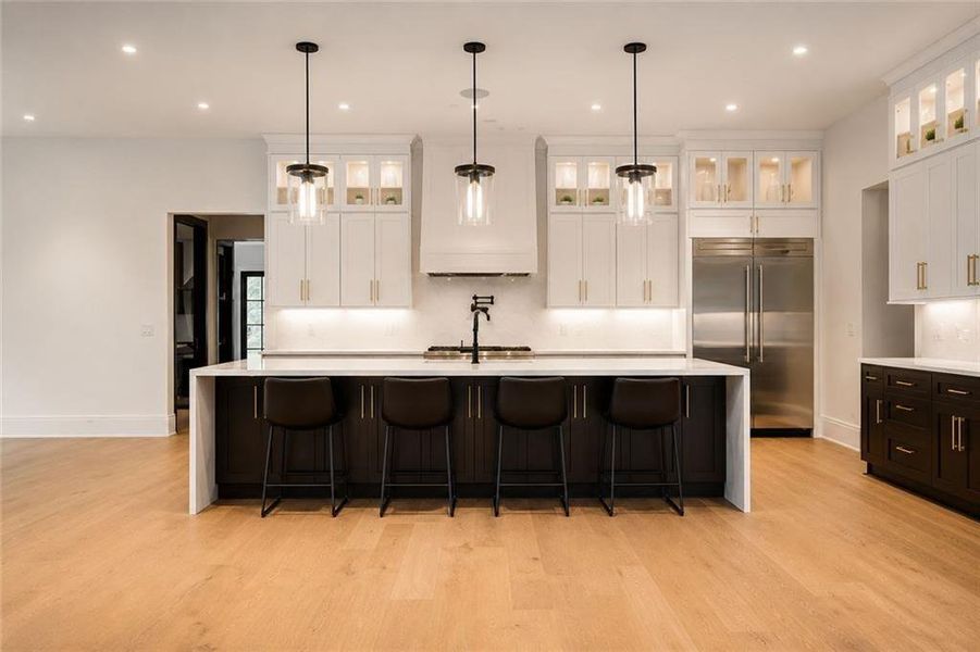 Furnished interior view inside a new home in , Alpharetta (Image 10).