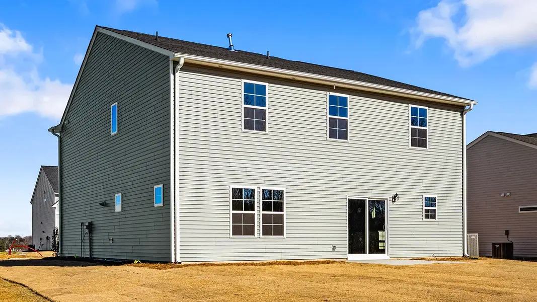 Exterior details and patio area of a home in Fieldstone, Lexington (Image 4).