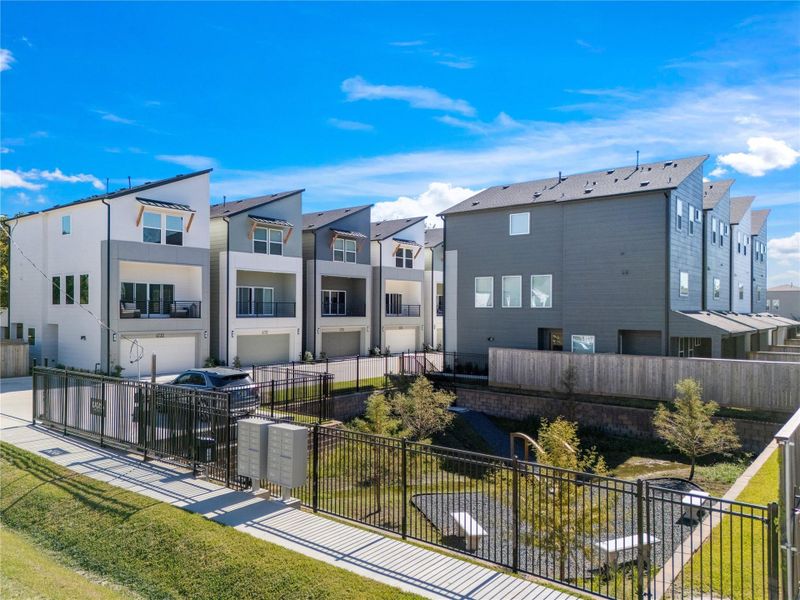 Views at Martin is a vibrant privately gated community built by Dacasa Homes. Each residence comes with a covered porch, private backyard, covered balcony that extend from your living room with sliding doors plus a community dog park and walking area.