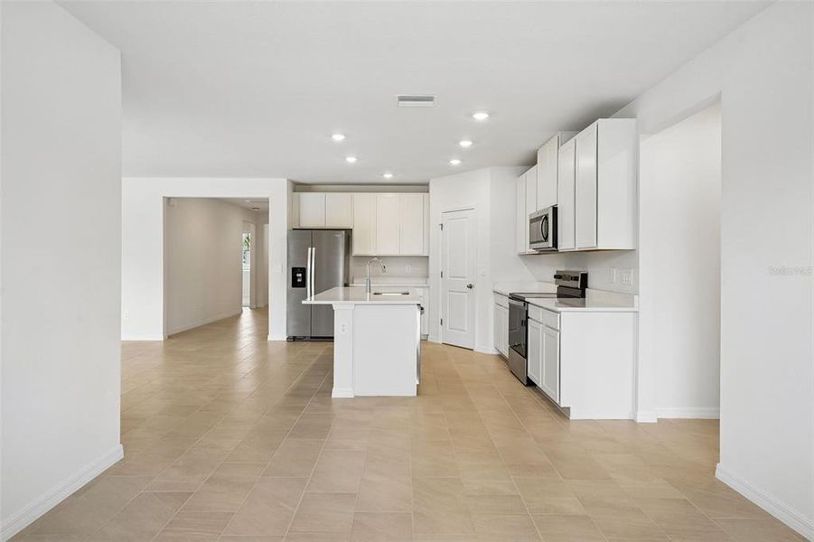 Furnished interior view inside a new home in Pine Ridge Meadows, Hudson (Image 28).