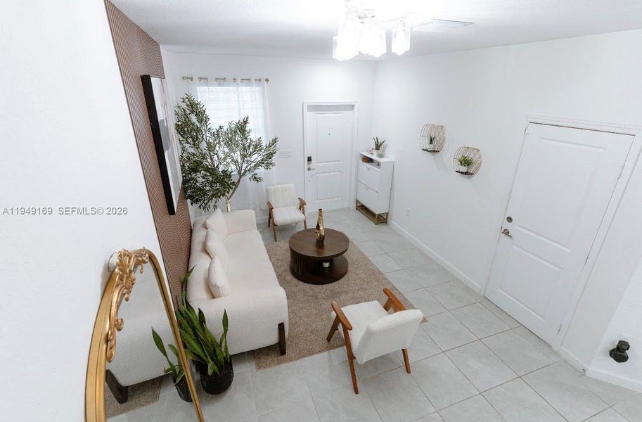 Furnished interior view inside a new home in , Homestead (Image 24).