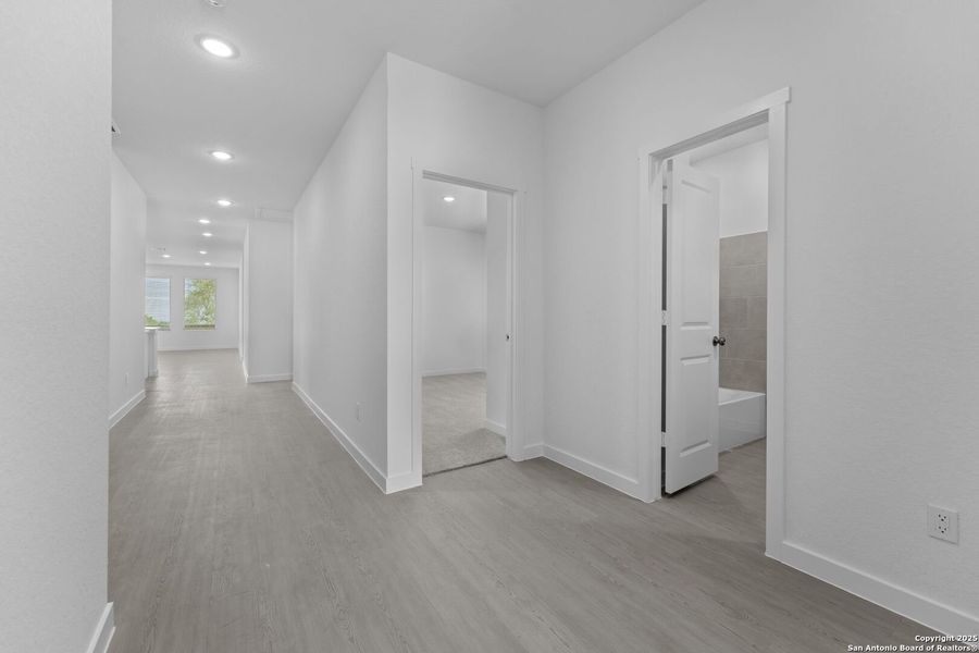 Spacious, unfurnished interior of a new home in Waterwheel: Coastline Collection, San Antonio (Image 19). Spacious, unfurnished interior of a new home in Waterwheel: Coastline Collection, San Antonio (Image 19).