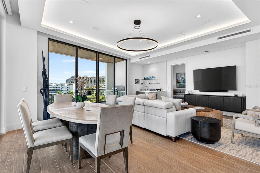Furnished interior view inside a new home in , Longboat Key (Image 13). Furnished interior view inside a new home in , Longboat Key (Image 13).