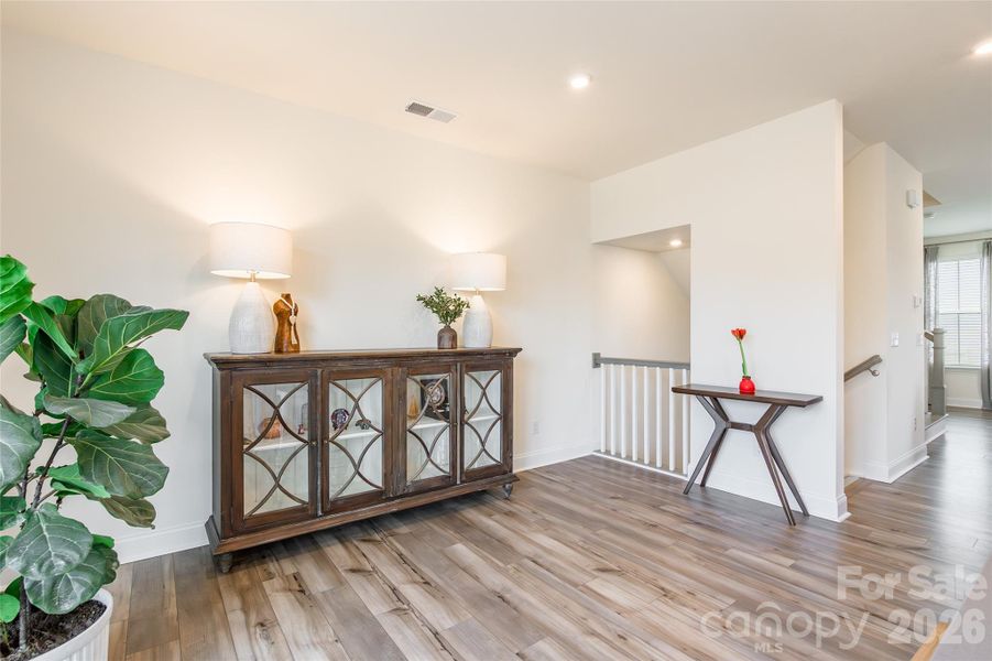 Furnished interior view inside a new home in , Charlotte (Image 4). Furnished interior view inside a new home in , Charlotte (Image 4).