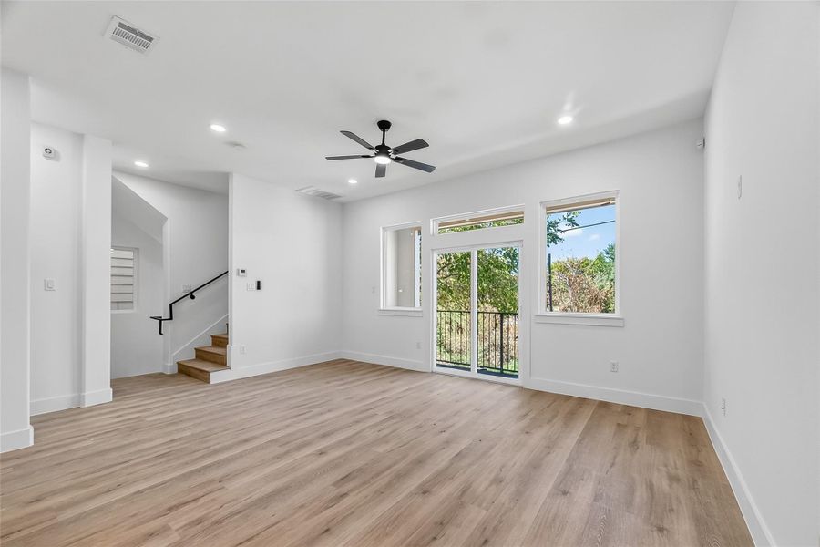 Spacious, unfurnished interior of a new home in , Houston (Image 25). Spacious, unfurnished interior of a new home in , Houston (Image 25).