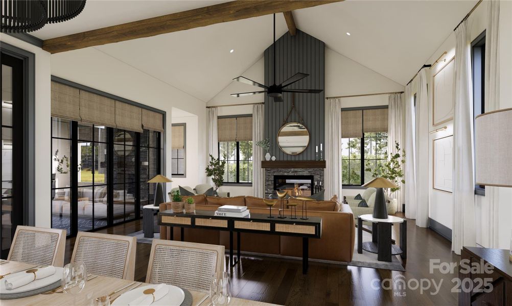 Furnished interior view inside a new home in , Arden (Image 6).