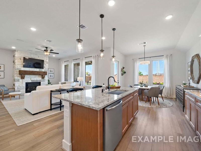 Furnished interior view inside a new home in Lago Mar, Texas City (Image 8). Furnished interior view inside a new home in Lago Mar, Texas City (Image 8).
