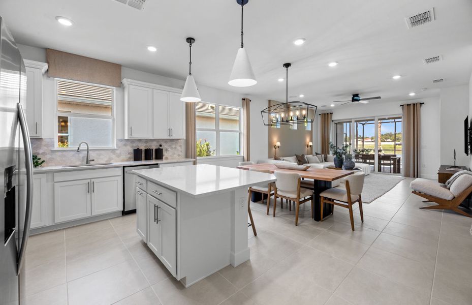 Furnished interior view inside a new home in Legacy Groves, Nokomis (Image 6).