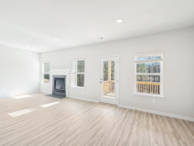 The Chatham floorplan with the Calm Latte interior package.