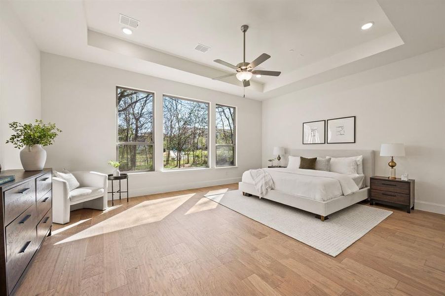 Furnished interior view inside a new home in , Keller (Image 16). Furnished interior view inside a new home in , Keller (Image 16).